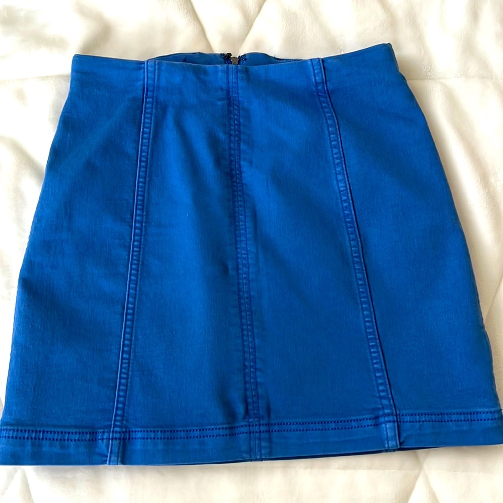 Free people mini skirt